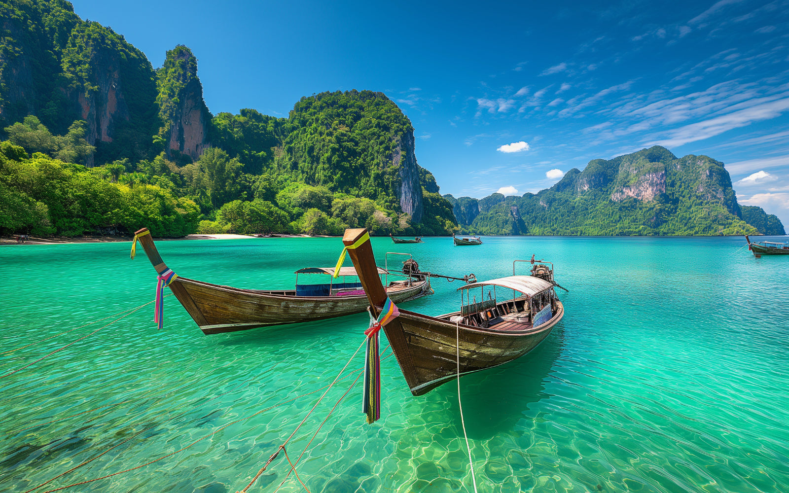 Krabi limestone cliffs